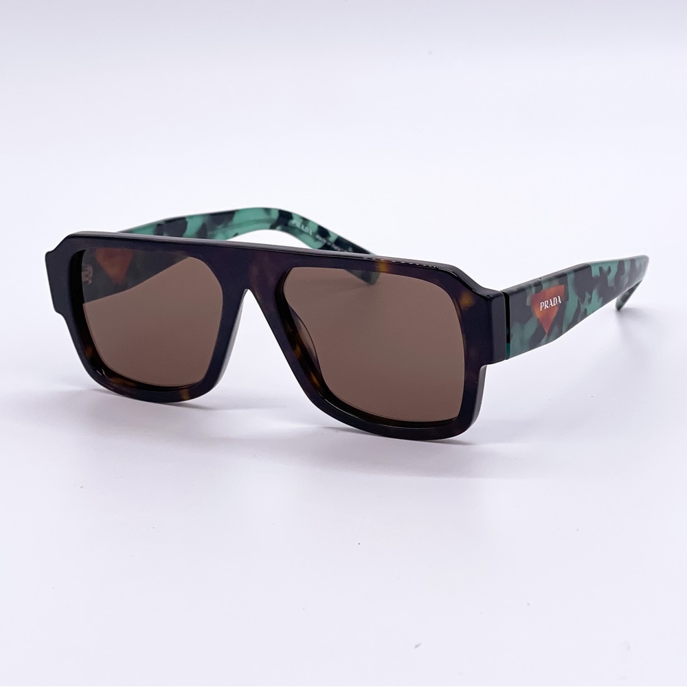 NEW PRADA UNISEX PR22YS 2AU06B SUNGLASSES GREEN PR 22YS NEW PRADA SPR 22Y - Picture 3 of 9